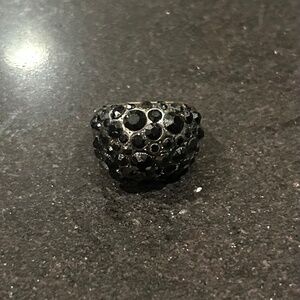Onyx Costume Jewelry Ring